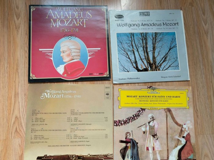 Mozart discuri vinil