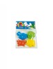 Set 4 Forme Nisip Animale Androni Giocattoli, Plastic, 12 cm, Baieti/Fete, 1 an+, Multicolor