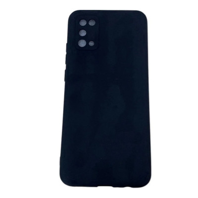 Husa Cover Silicon Slim Mat pentru Samsung Galaxy A02s Negru foto