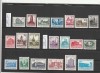 ROMANIA 1972 LP 804 LP 817 UZUALE (I) MONUMENTE SI UZUALE (II) MONUMENTE SERII MNH NESTAMPILATE, Nestampilat