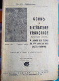 Cours de litterature francaise