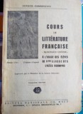 Cours de litterature francaise