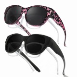 Ochelari de soare clip-on polarizați UV400 &ndash; Pachet cu 2 bucăți
