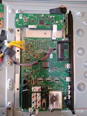 MODUL MAINBOARD TV LED GRUNDIG VEV190R-6 V-0 foto