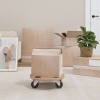 Set 2 Șasiuri Rulante Lemn 38cm, 250kg, Mover Mobilier, Electrocasnice, Roti Pivotante