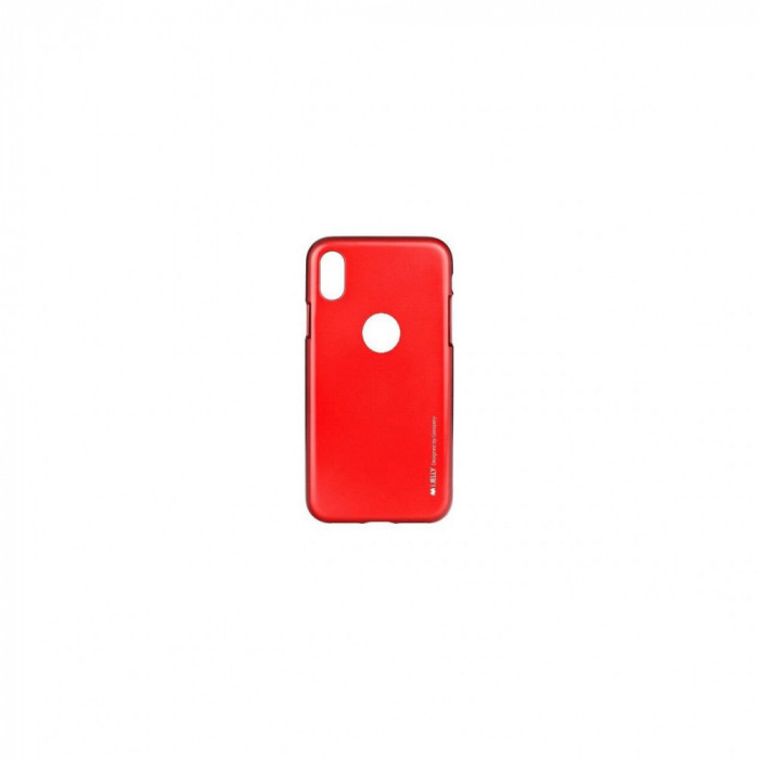 Husa Compatibila cu Apple iPhone XS Max - Goospery TPU i-Jelly Case Red