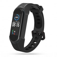 Curea Tech-Protect Armor pentru Xiaomi Mi Smart Band 5/6/7/NFC Negru