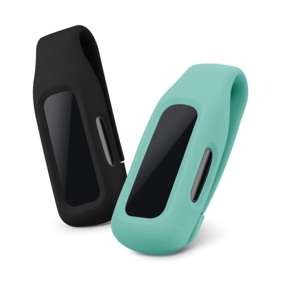 Set 2 Huse Kwmobile pentru Fitbit Inspire 3/Inspire 2/Ace 3, Verde, Silicon, 54017.11 foto