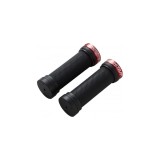 Mansoane Reverse Youngstar Lock-on 28x98mm negru/rosu Ultimate FactoryBikes