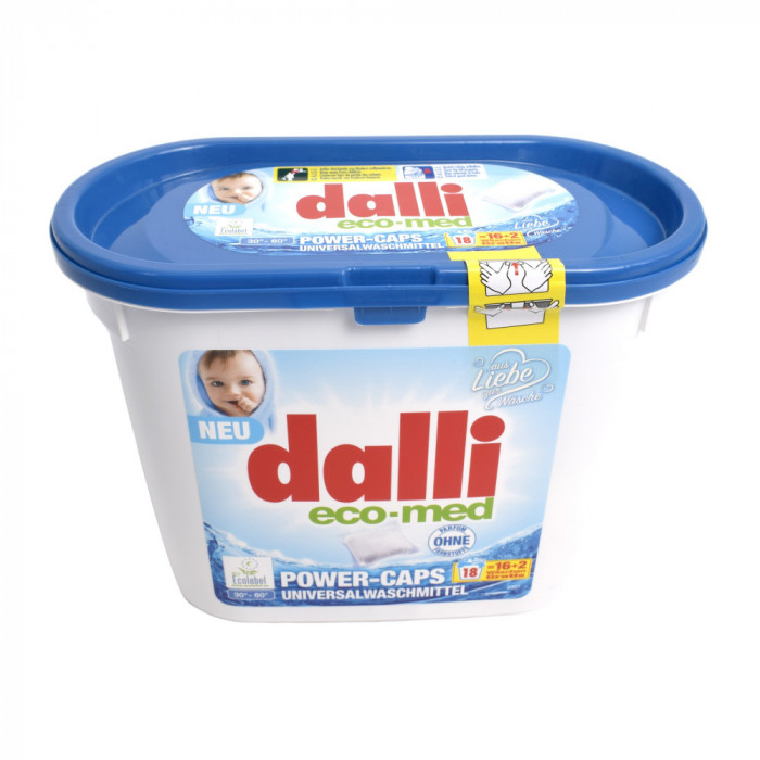 Detergent pudra Dalli Eco-Med, universal, 18 spalari