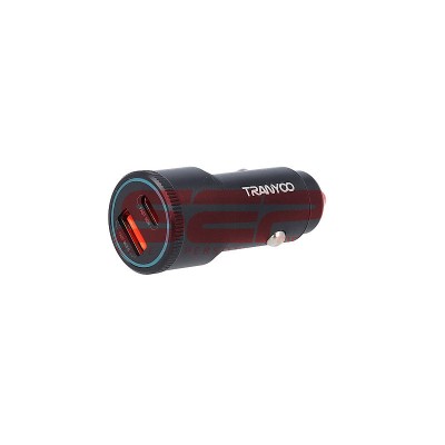 Incarcator Auto Dual USB PD 3.0 Tip C+ QC 5.0 TRANYOO 48w T-C22 foto