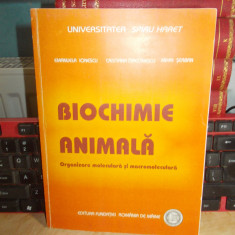 EMANUELA IONESCU - BIOCHIMIE ANIMALA : ORGANIZARE MOLECULARA_ MACROMOLECULARA @