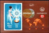 UNGARIA 1973, J.O. de vara Munchen si Montreal, Sport, MNH, serie neuzata, Nestampilat