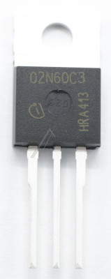 02N60C3 TRANZISTOR N-CANAL MOSFET 1,8A 600V TO-220 SPP02N60C3 INFINEON foto