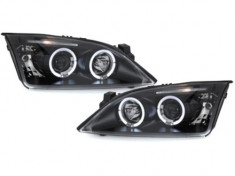 Faruri FORD Mondeo 00-07 pozitie angeleyes negru Performance AutoTuning foto