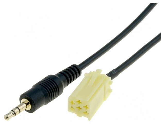Adaptor Aux Jack 3,5mm pentru Alfa Romeo, Fiat, Lancia, Smart 0,8m