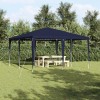 VidaXL Cort de Petrecere Albastru 4x4 m PE