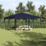 vidaXL Cort de Petrecere Albastru 4x4 m PE