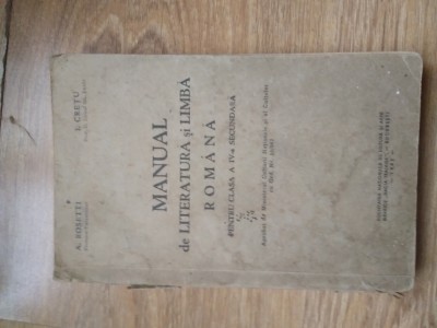 Limba și Literatura Rom&amp;acirc;nă 1942 foto