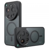 Husa MagSafe pentru Xiaomi 17 Ultra, Techsuit, PureFrost, Neagra Satinata