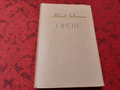 MIHAIL SADOVEANU OPERE VOL 12 EDITIE DE LUX --RF17/2 foto