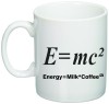 Cana alba personalizata &quot;Energy!&quot;Cofee&quot;e=mc2&quot;, INOVATIX&reg;. 330ml, Oem