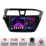 Navigatie Hyundai i20 2015-2018 A-517 4+64 InCell Display 1K Android Waze USB Navigatie Internet Youtube Radio CarStore Technology