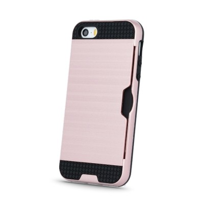 Husa APPLE iPhone 5\5S\SE - Defender Card (Roz) foto