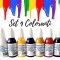 Colorant concentrat pentru rasina 20ml - SET 9 Culori