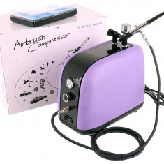 Aerograf cosmetic compresor studio hs-386k