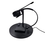 Căști Wireless Yealink WH62 Mono Teams cu Microfon, USB, Dock Station
