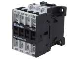 Contactor 4-polar NC NO x3 24VAC 10A DIN 6K