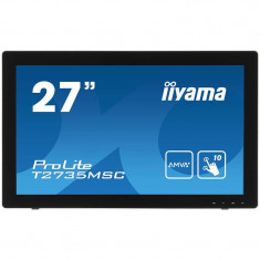 Monitor LED Touchscreen Iiyama T2735MSC-B2 27 inch 5ms Black foto