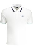 Cumpara ieftin La Martina Tricou polo barbati, cu detalii pe guler, Regular Fit, Alb, S