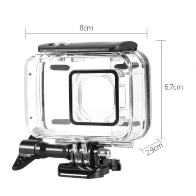 Carcasa subacvatica waterproof 45m pentru camera de actiune Xiaomi YI 2 4K, 4K+ foto