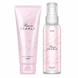 Set Rare Pearls pentru Femei, Lotiune de Corp 125 ml + Spray de Corp 100 ml, Avon