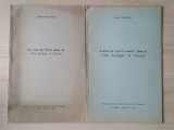 Aristide Theodorides - L'acte de sounet (vente) dans la Stele Juridique de Karnak + Le role du Vizir dans la Stele Juridique... (egiptologie, istorie