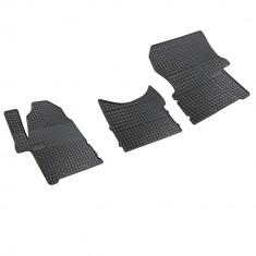 Set covorase auto din cauciuc Mercedes Sprinter 2 2006- Vw Crafter 2006-, presuri negre, 3 buc.