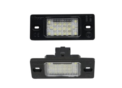 Set 2 buc lampa numar VW GOLF V (1K), 2007-05.2009 Combi, TIGUAN (5N), 2008-04.2011; TOUAREG (7L2), 01.2007-04.2010, partea stanga=dreapta, LED; TUNI foto