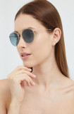 Ray-Ban ochelari de soare femei, culoarea auriu, Ray Ban