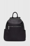 Answear Lab rucsac femei, culoarea negru, mic, neted