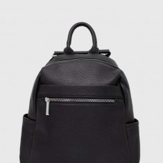 Answear Lab rucsac femei, culoarea negru, mic, neted