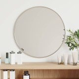 vidaXL Oglindă de perete rotundă, argintiu, &Oslash; 40 cm