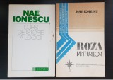 2 titluri NAE IONESCU: Curs de istorie a logicii / Roza v&acirc;nturilor 1926-1933