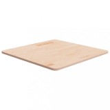 VidaXL Blat de masă pătrat, 60x60x1,5 cm, lemn masiv stejar netratat