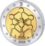 2 euro Belgia Atomium Bruxelles 2006 - UNC