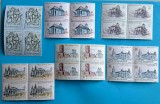 TIMBRE ROM&Acirc;NIA LP686/1968 -Monumente istorice-Bloc de 4 -MNH