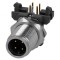 Soclu M12 4-PIN tată DeviceNet CANopen THT