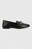 MICHAEL Michael Kors mocasini de piele Madelyn femei, culoarea negru, cu toc plat, 40R3MDFP1L