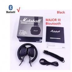 Căști Marshall Major III 3 Wireless cu microfon Bas Profund, Pliabile, Bluetooth